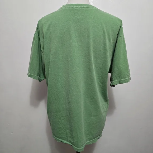 Buckle Retro Pink Floyd Washed Green Distressed Animals Band S/M T-Shirt - Picture 5 of 6